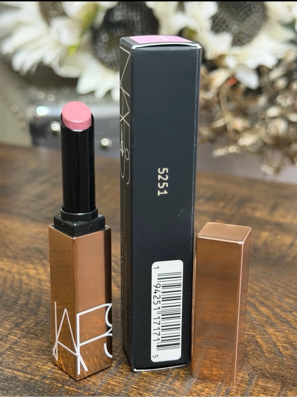 212 First Move-NARS Afterglow Sensual Shine Lipstick - Full size